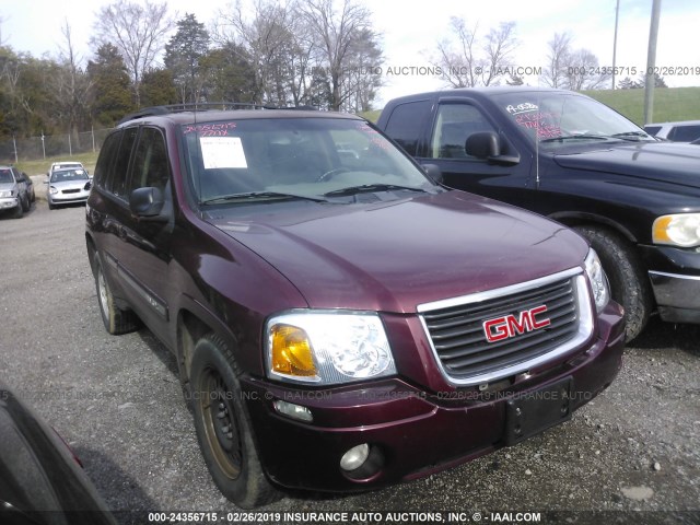 1GKDS13S832232325 - 2003 GMC ENVOY MAROON photo 1