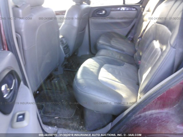 1GKDS13S832232325 - 2003 GMC ENVOY MAROON photo 8