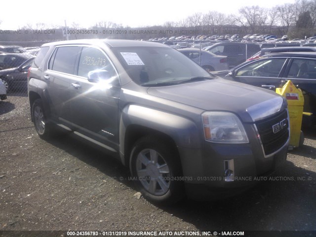 2CTALMEC8B6207966 - 2011 GMC TERRAIN SLE BROWN photo 1