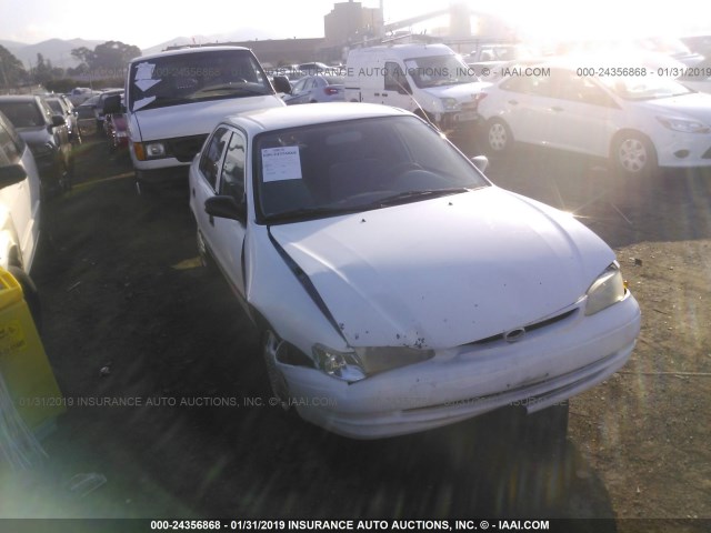 1NXBR12E1YZ354364 - 2000 TOYOTA COROLLA VE/CE/LE WHITE photo 1