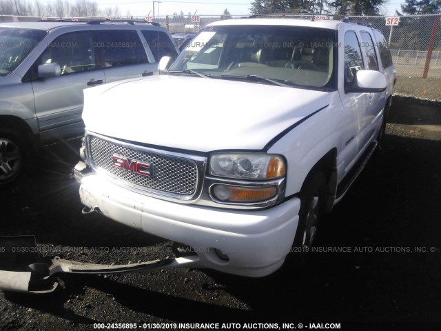 1GKFK66UX2J251269 - 2002 GMC DENALI XL K1500 WHITE photo 2