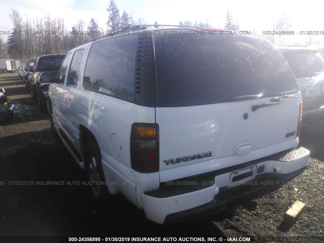 1GKFK66UX2J251269 - 2002 GMC DENALI XL K1500 WHITE photo 3