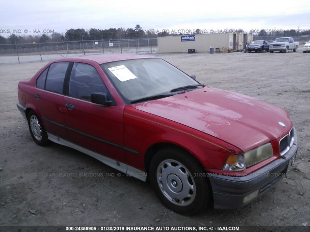 WBACA6322RFK62474 - 1994 BMW 318 I AUTOMATIC RED photo 1