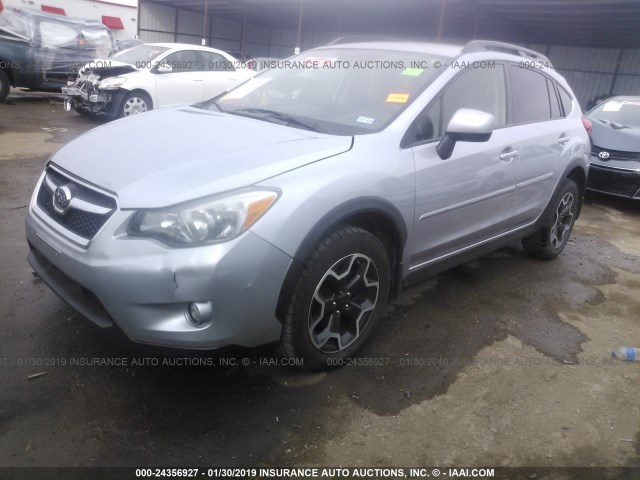 JF2GPAVC6EH342100 - 2014 SUBARU XV CROSSTREK 2.0 PREMIUM SILVER photo 2