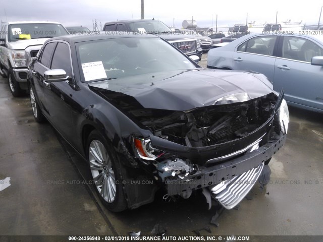 2C3CCAET5DH611094 - 2013 CHRYSLER 300C BLACK photo 1