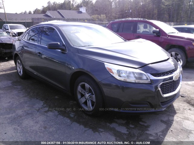 1G11A5SL0FF148363 - 2015 CHEVROLET MALIBU LS GRAY photo 1