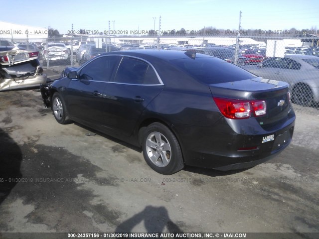 1G11A5SL0FF148363 - 2015 CHEVROLET MALIBU LS GRAY photo 3