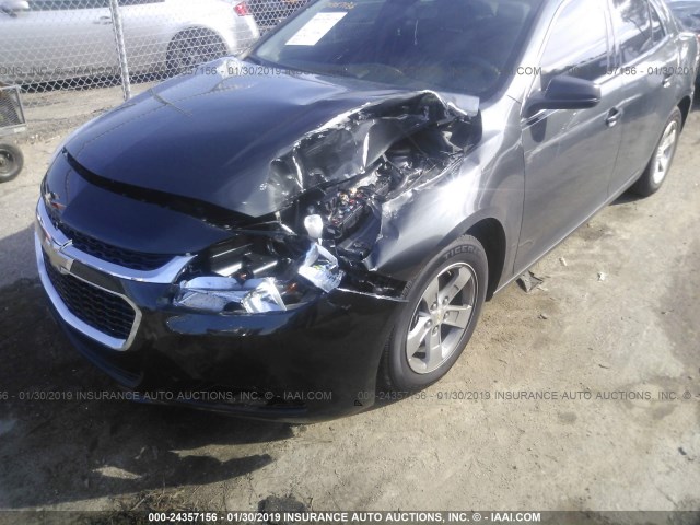 1G11A5SL0FF148363 - 2015 CHEVROLET MALIBU LS GRAY photo 6