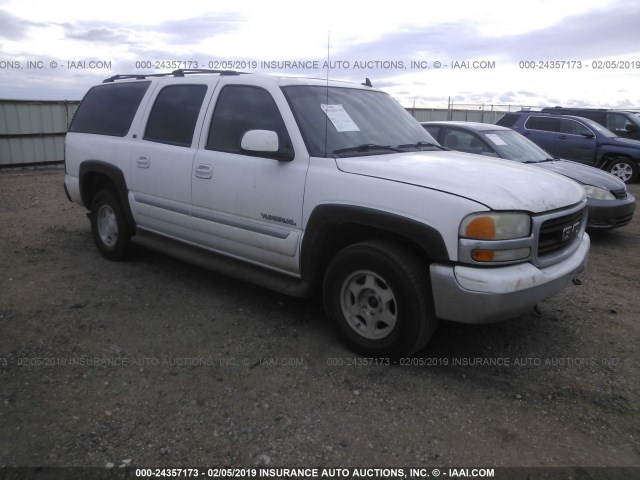 1GKFK16Z76J137041 - 2006 GMC YUKON XL K1500 WHITE photo 1