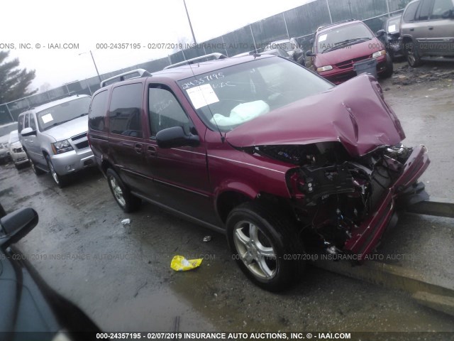 1GNDV33L35D249975 - 2005 CHEVROLET UPLANDER LT MAROON photo 1