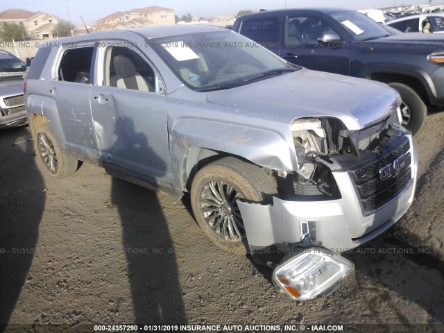 2CTALBEW6A6267418 - 2010 GMC TERRAIN SLE SILVER photo 1