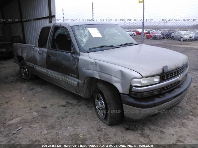 2GCEC19V711184859 - 2001 CHEVROLET SILVERADO C1500 SILVER photo 1