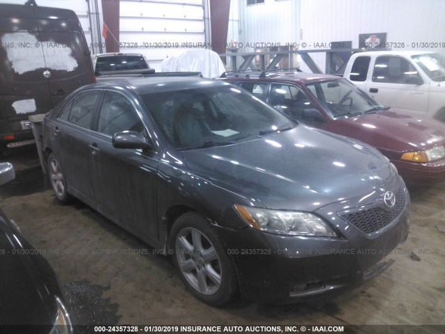 4T1BE46K77U550871 - 2007 TOYOTA CAMRY NEW GENERAT CE/LE/XLE/SE GRAY photo 1