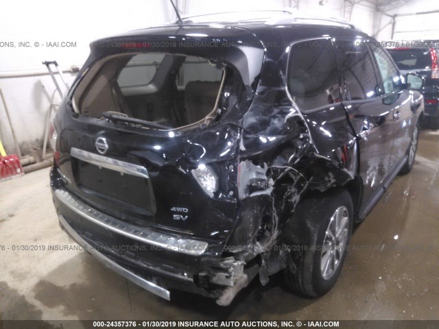 5N1AR2MM4DC675210 - 2013 NISSAN PATHFINDER S/SV/SL/PLATINUM BLACK photo 6