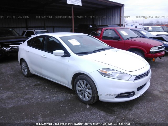 1C3CDFDH0FD151186 - 2015 DODGE DART SE AERO WHITE photo 1