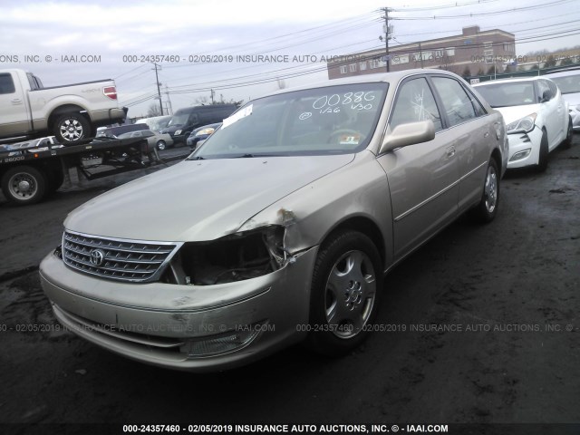 4T1BF28B84U360409 - 2004 TOYOTA AVALON XL/XLS GOLD photo 2