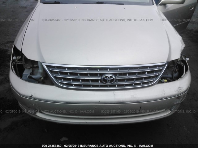 4T1BF28B84U360409 - 2004 TOYOTA AVALON XL/XLS GOLD photo 6