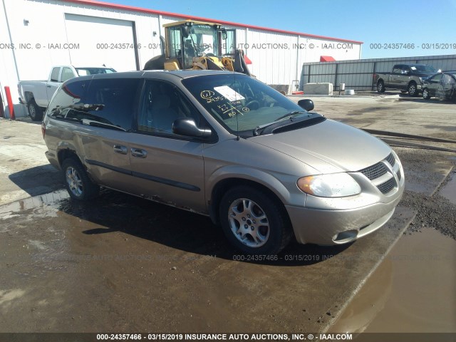 2B8GP44312R593751 - 2002 DODGE GRAND CARAVAN SPORT GOLD photo 1