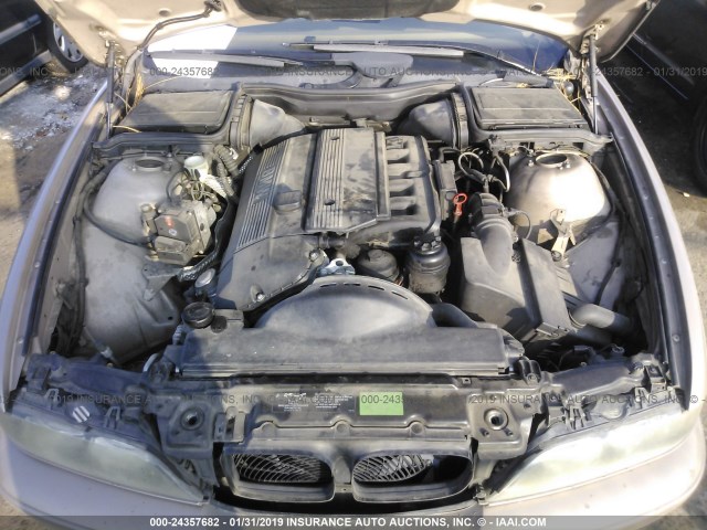 WBADS43491GD84323 - 2001 BMW 525 IT AUTOMATIC GOLD photo 10