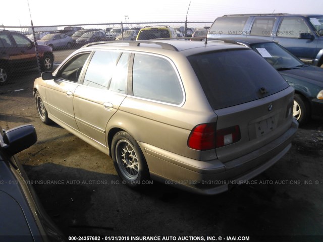 WBADS43491GD84323 - 2001 BMW 525 IT AUTOMATIC GOLD photo 3