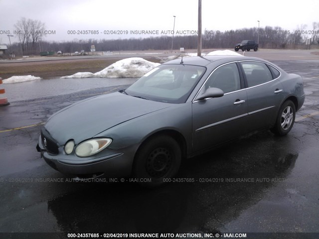 2G4WC532151224977 - 2005 BUICK LACROSSE CX GRAY photo 2