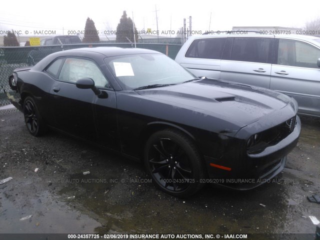 2C3CDZAG9GH290220 - 2016 DODGE CHALLENGER SXT BLACK photo 1