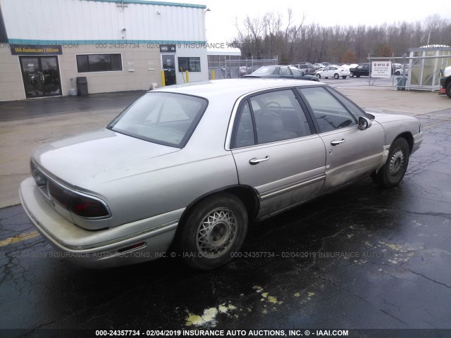 1G4HR52K1VH529014 - 1997 BUICK LESABRE LIMITED TAN photo 4