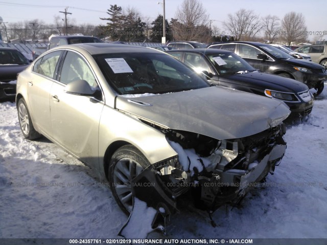 2G4GS5GX8G9138678 - 2016 BUICK REGAL PREMIUM TAN photo 1