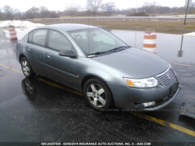 1G8AL55B07Z180731 - 2007 SATURN ION LEVEL 3 GRAY photo 1