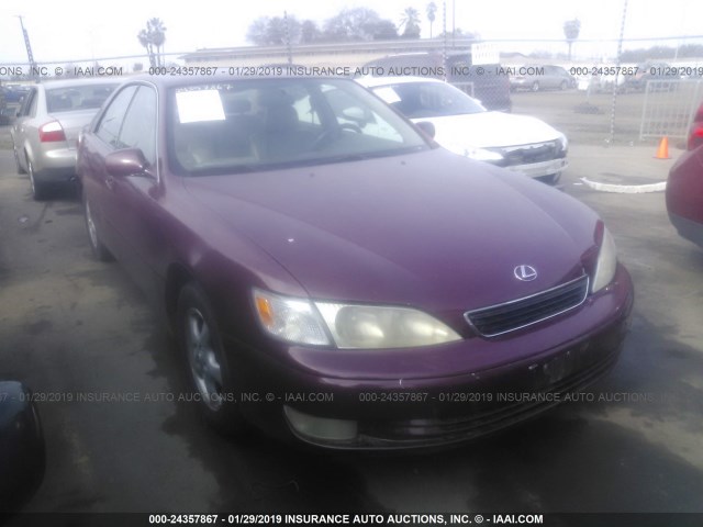 JT8BF22G9V0004213 - 1997 LEXUS ES 300 PURPLE photo 1