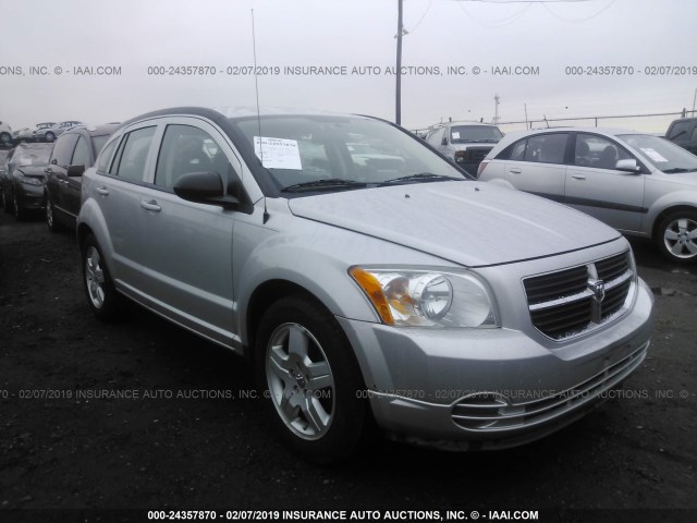 1B3HB48A79D224276 - 2009 DODGE CALIBER SXT SILVER photo 1