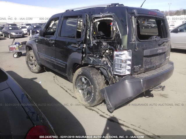 1J4PN3GK4AW147052 - 2010 JEEP LIBERTY RENEGADE GREEN photo 3