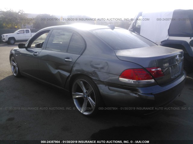 WBAHN83587DT71112 - 2007 BMW 750 GREEN photo 6