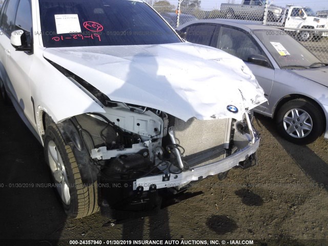 5UXKS4C52F0N12416 - 2015 BMW X5 XDRIVE35D Beyaz fotoğraf 6