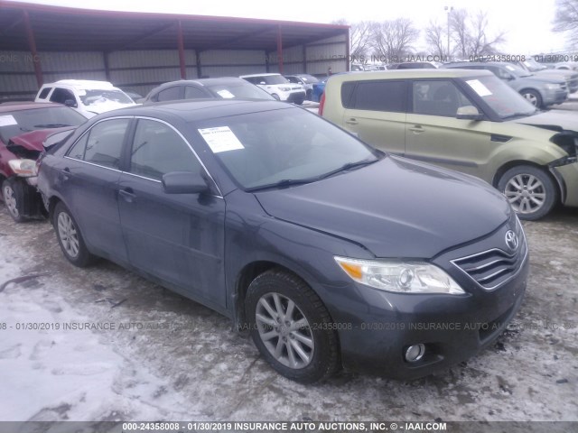 4T1BK3EK3BU119344 - 2011 TOYOTA CAMRY SE/LE/XLE GRAY photo 1