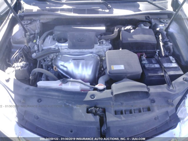 4T1BF1FK6GU605208 - 2016 TOYOTA CAMRY LE/XLE/SE/XSE GRAY photo 10