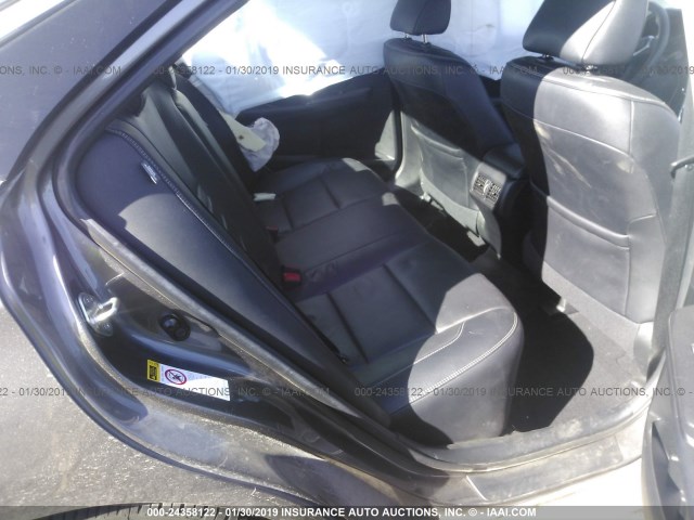 4T1BF1FK6GU605208 - 2016 TOYOTA CAMRY LE/XLE/SE/XSE GRAY photo 8