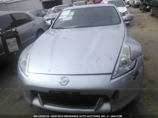 JN1AZ4EH0CM564649 - 2012 NISSAN 370Z TOURING/NISMO SILVER photo 6