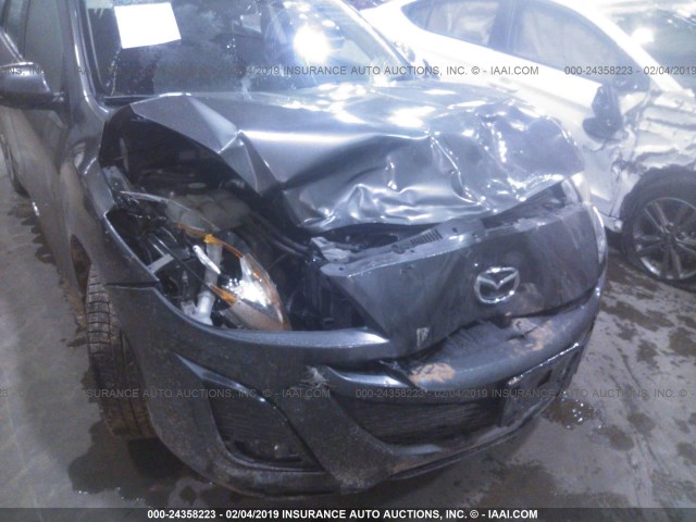 JM1BL1H66A1138684 - 2010 MAZDA 3 S GRAY photo 6