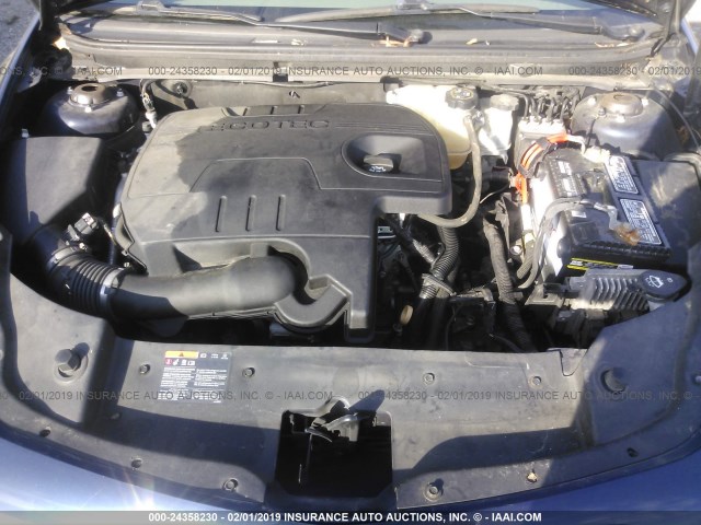 1G1ZB5E09CF317406 - 2012 CHEVROLET MALIBU LS ლურჯი ფოტო 10