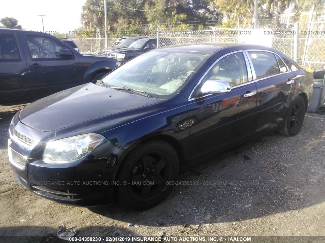 1G1ZB5E09CF317406 - 2012 CHEVROLET MALIBU LS ლურჯი ფოტო 2