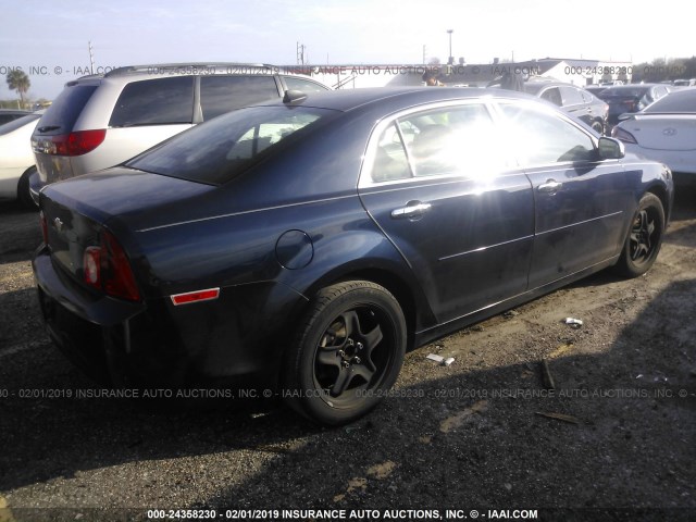 1G1ZB5E09CF317406 - 2012 CHEVROLET MALIBU LS ლურჯი ფოტო 4