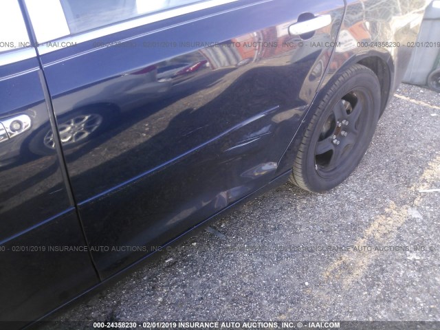 1G1ZB5E09CF317406 - 2012 CHEVROLET MALIBU LS ლურჯი ფოტო 6