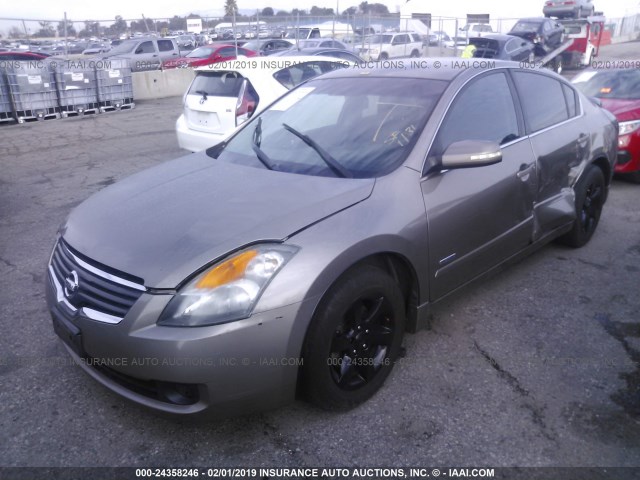 1N4CL21E38C173005 - 2008 NISSAN ALTIMA HYBRID BROWN photo 2