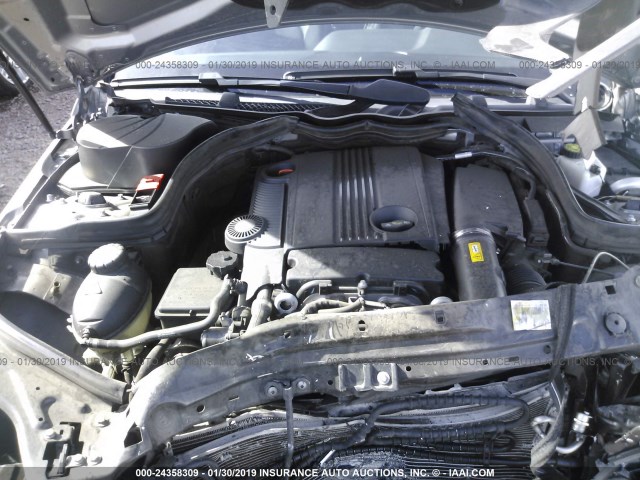 WDDGF4HB5EA945575 - 2014 MERCEDES-BENZ C 250 GRAY photo 10