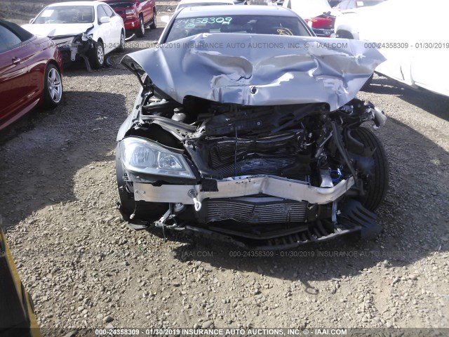 WDDGF4HB5EA945575 - 2014 MERCEDES-BENZ C 250 GRAY photo 6