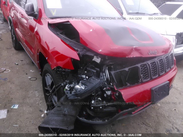 1C4RJFLG9JC167084 - 2018 JEEP GRAND CHEROKEE TRAILHAWK RED photo 6