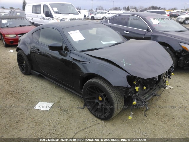 JF1ZNAA1XD2713591 - 2013 TOYOTA SCION FR-S BLACK photo 1
