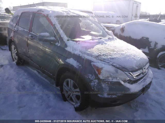 5J6RE4H74BL029482 - 2011 HONDA CR-V EXL GRAY photo 1