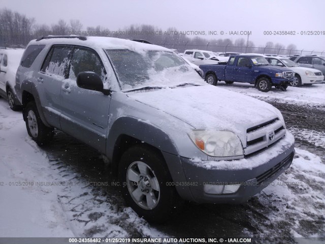 JTEBU14R130013299 - 2003 TOYOTA 4RUNNER SR5/SPORT SILVER photo 1